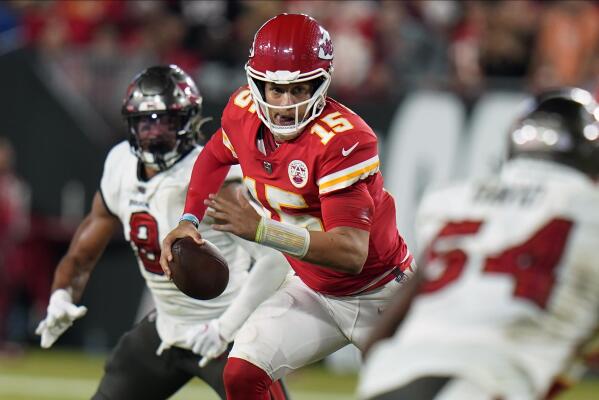 Chiefs do about face after Colts letdown in blowout of Bucs AP News